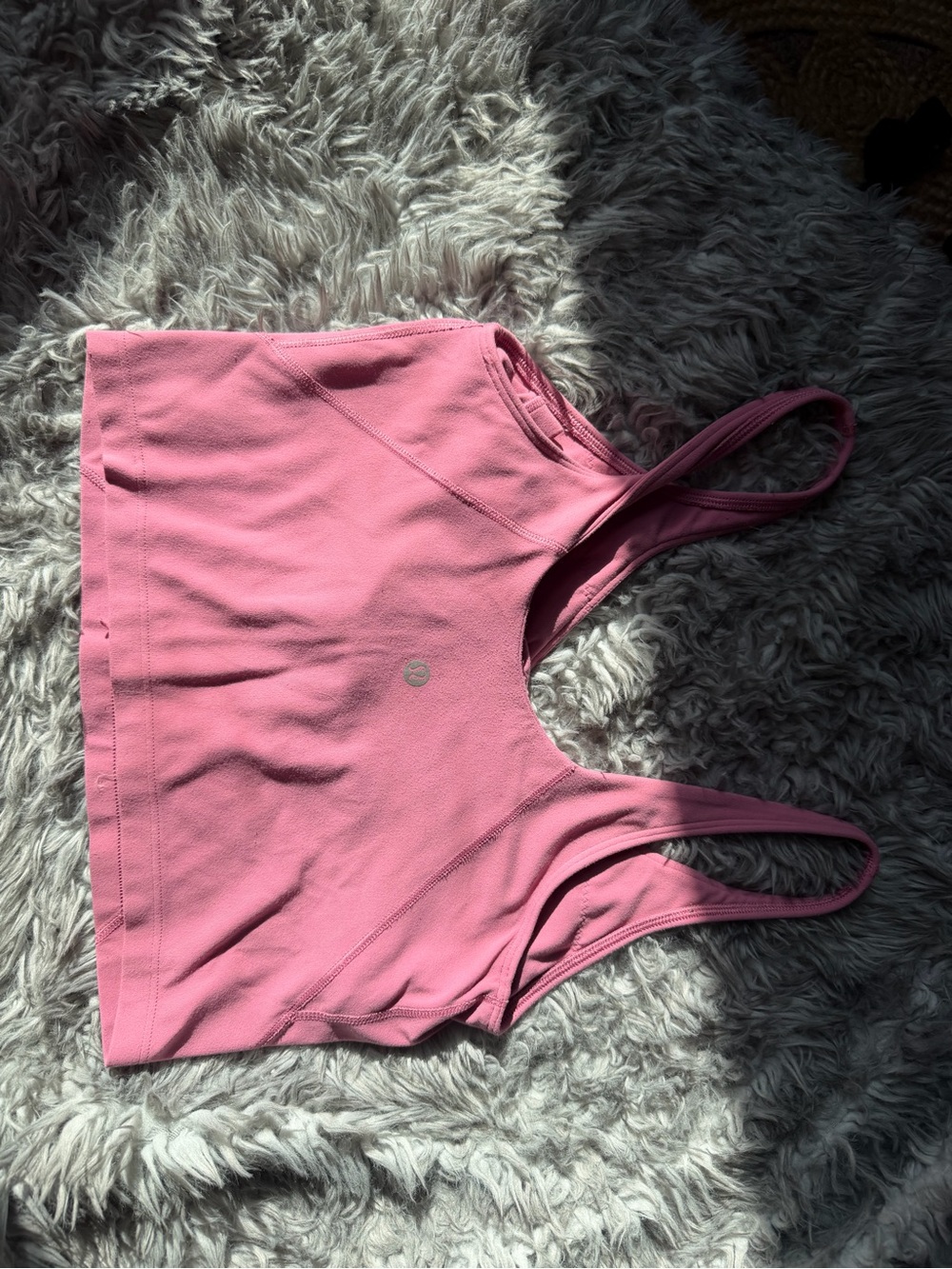 Pink Lululemon align tank top